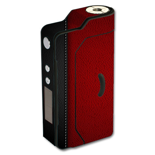  Black And Red Leather Pattern Sigelei 150W TC Skin