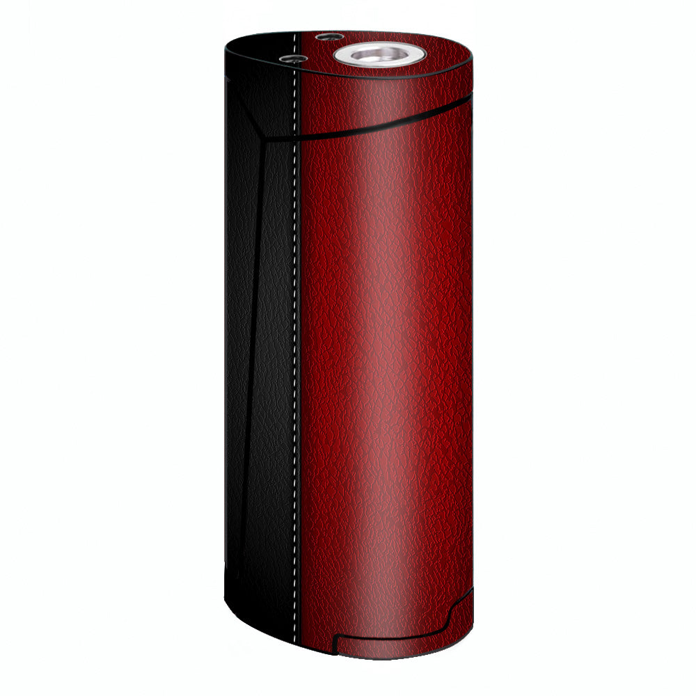  Black And Red Leather Pattern Smok Priv V8 60w Skin
