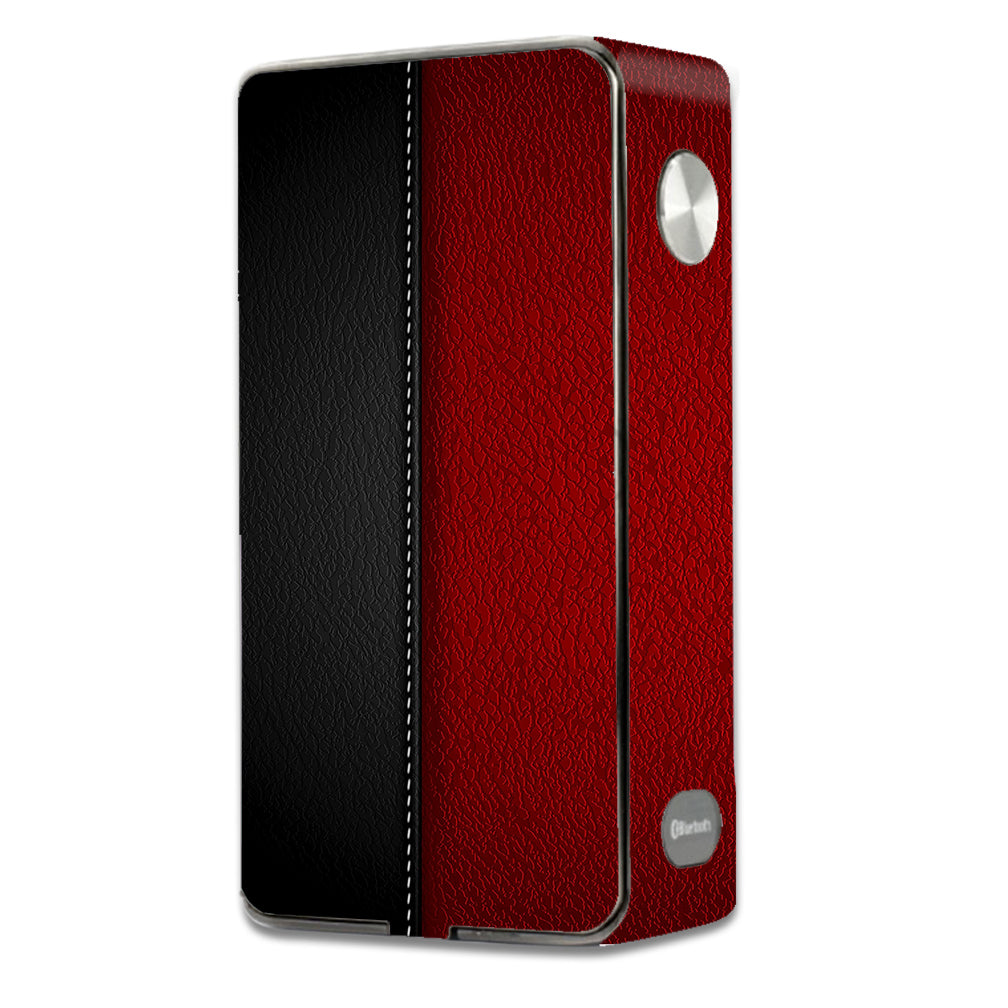  Black And Red Leather Pattern Laisimo L3 Touch Screen Skin
