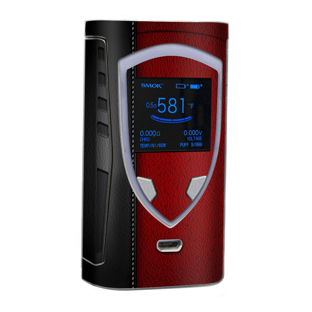  Black And Red Leather Pattern Smok ProColor Skin
