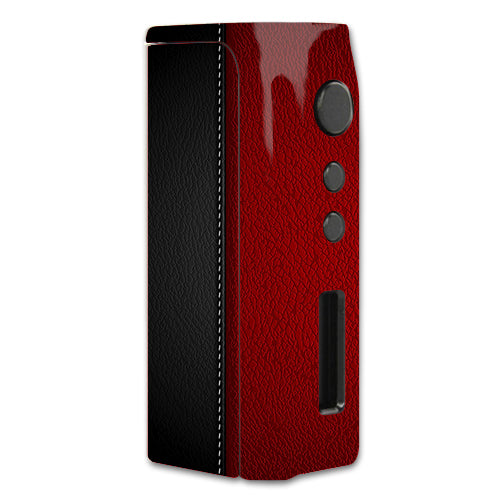  Black And Red Leather Pattern Pioneer4You iPVD2 75W Skin