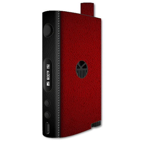  Black And Red Leather Pattern Kangertech Nebox Skin