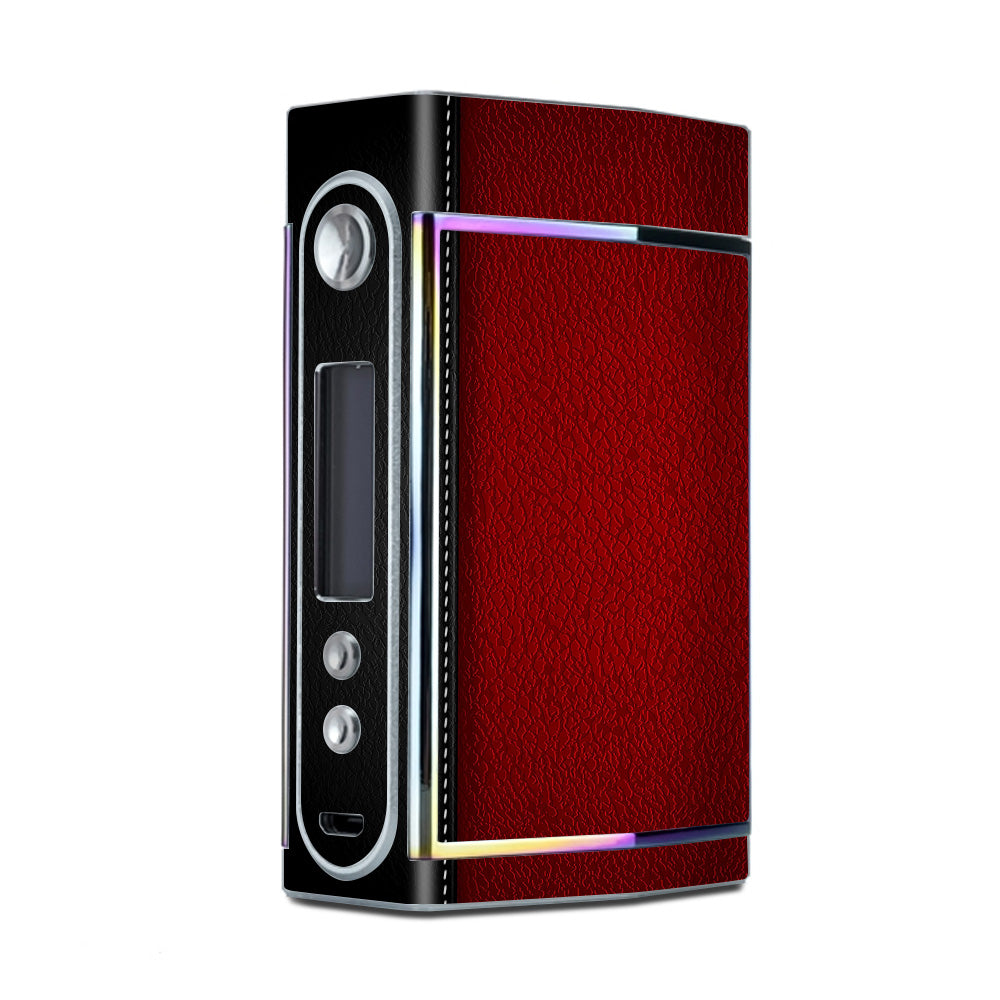  Black And Red Leather Pattern Too VooPoo Skin