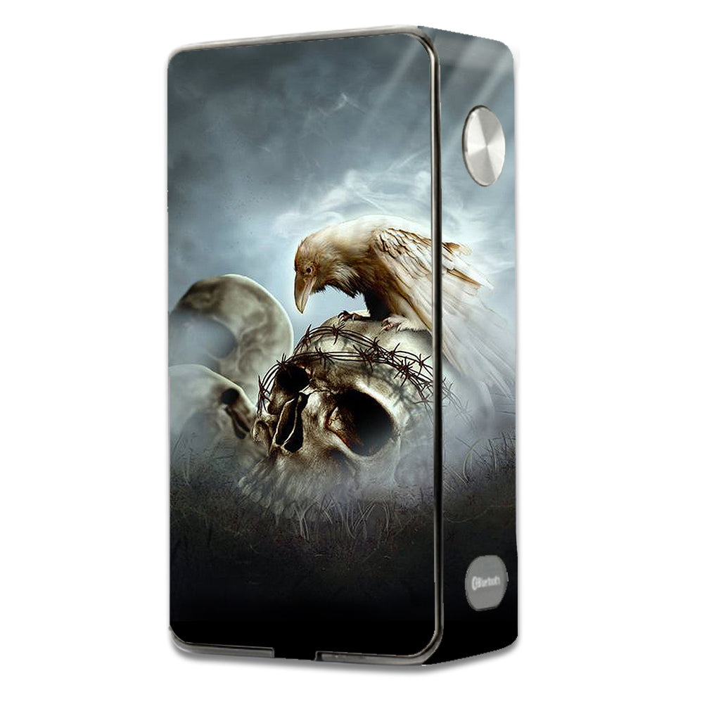  Skull Barbed Wire White Ravens Laisimo L3 Touch Screen Skin