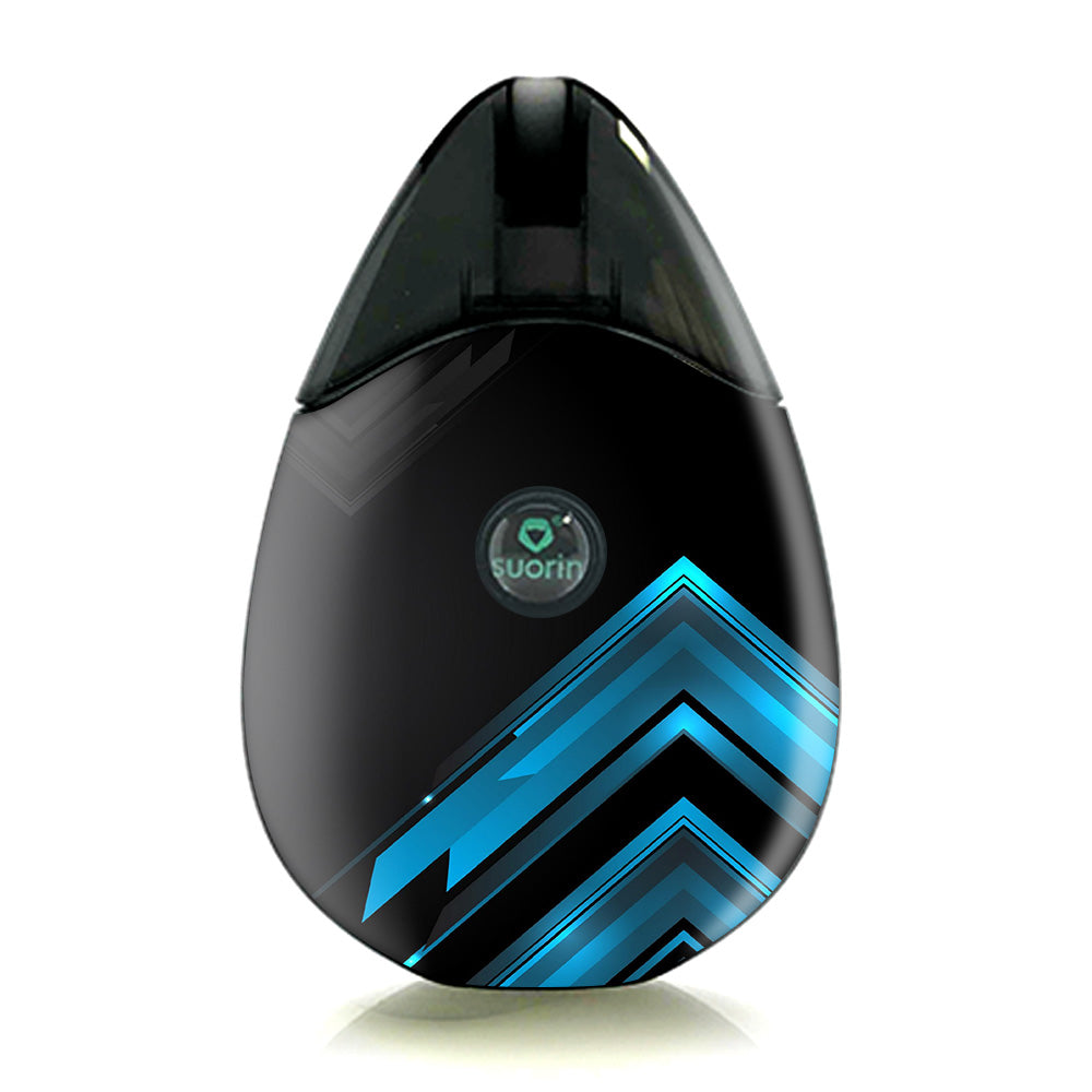  Black Blue Sharp Design Active Suorin Drop Skin