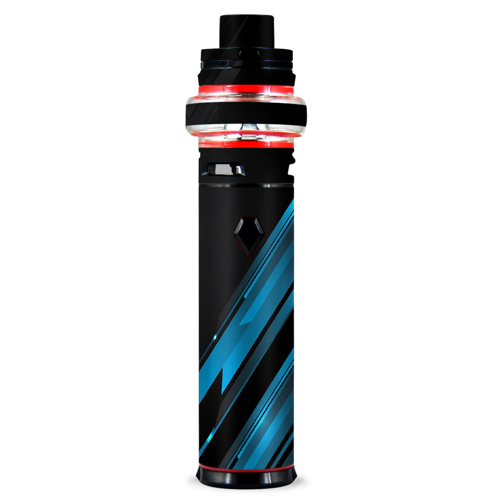  Black Blue Sharp Design Edge Smok stick V9 Max Skin