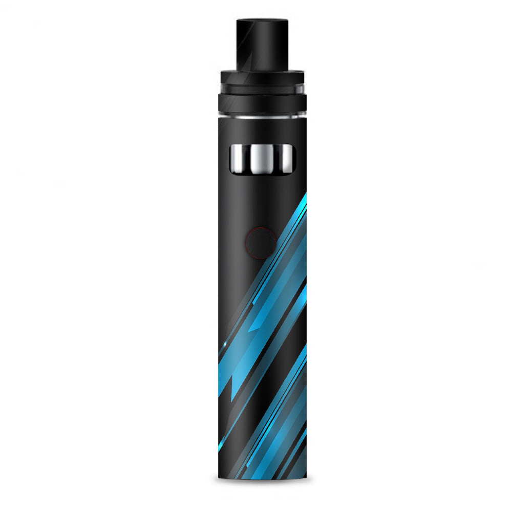  Black Blue Sharp Design Edge Smok Stick AIO Skin