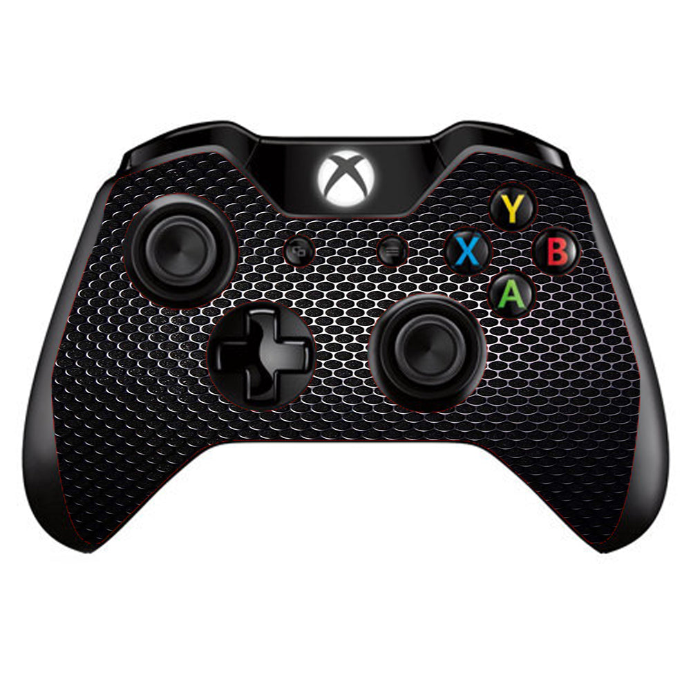  Black Metal Pattern Microsoft Xbox One Controller Skin