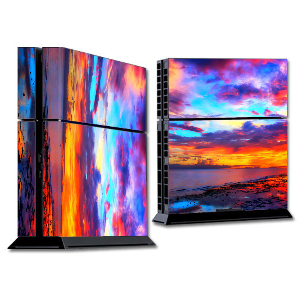  Beautiful Landscape Water Colorful Sky Sony Playstation PS4 Skin