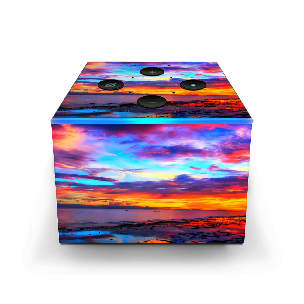  Beautiful Landscape Water Colorful Sky Amazon Fire TV Cube Skin
