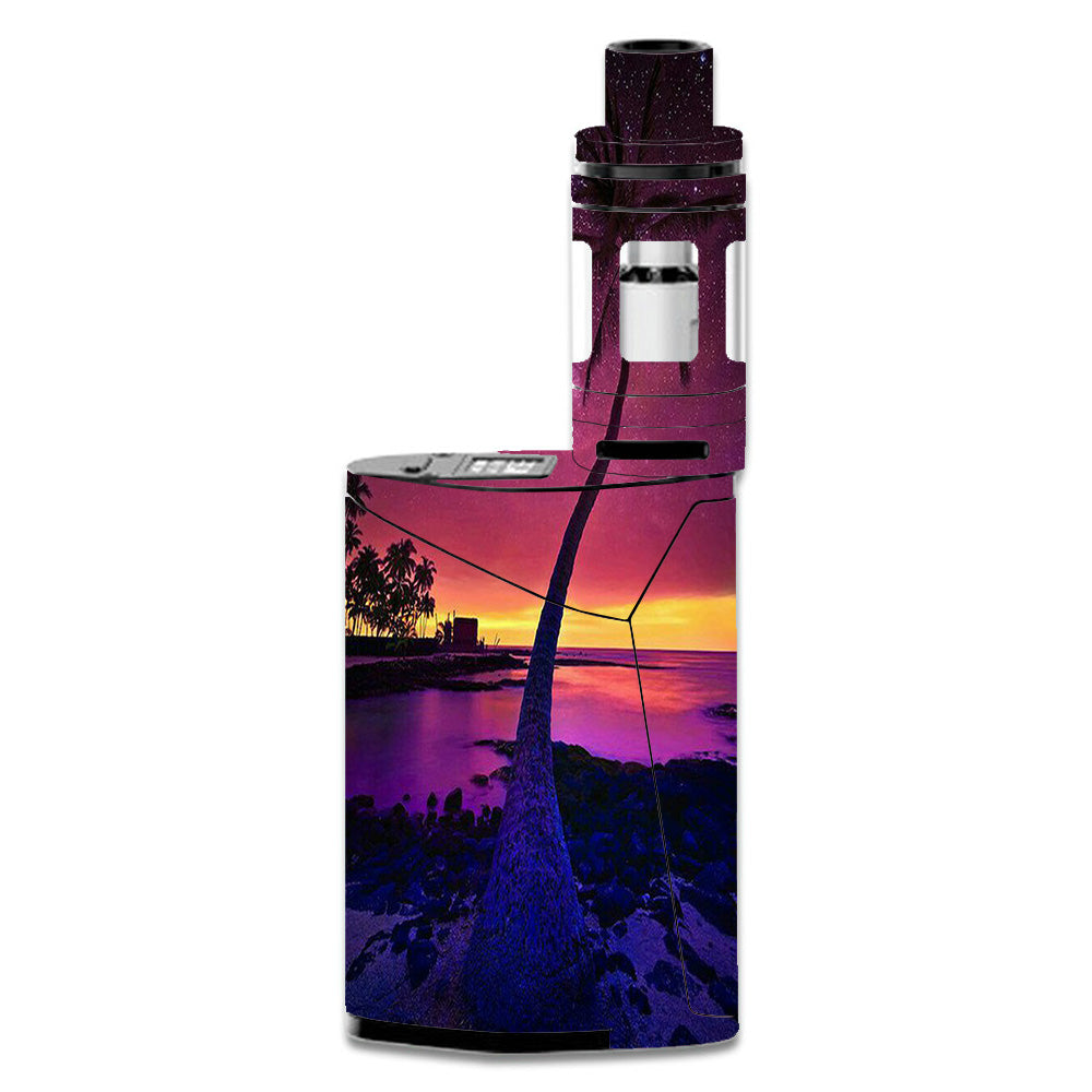  Palm Tree Stars And Sunset Purple Smok GX350 Skin