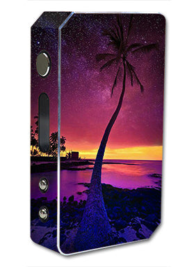  Palm Tree Stars And Sunset Purple Pioneer4You ipv3 Li 165W Skin