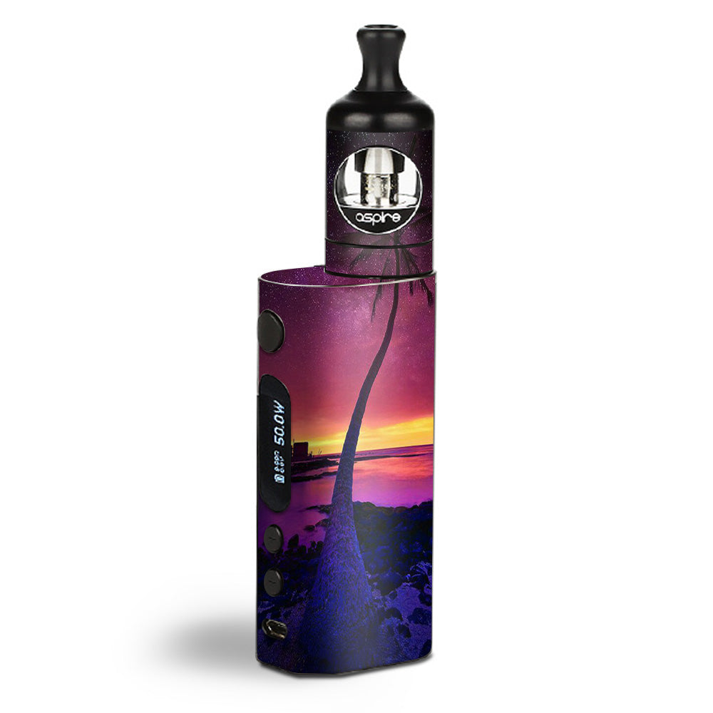  Palm Tree Stars And Sunset Purple Aspire Zelos  Skin
