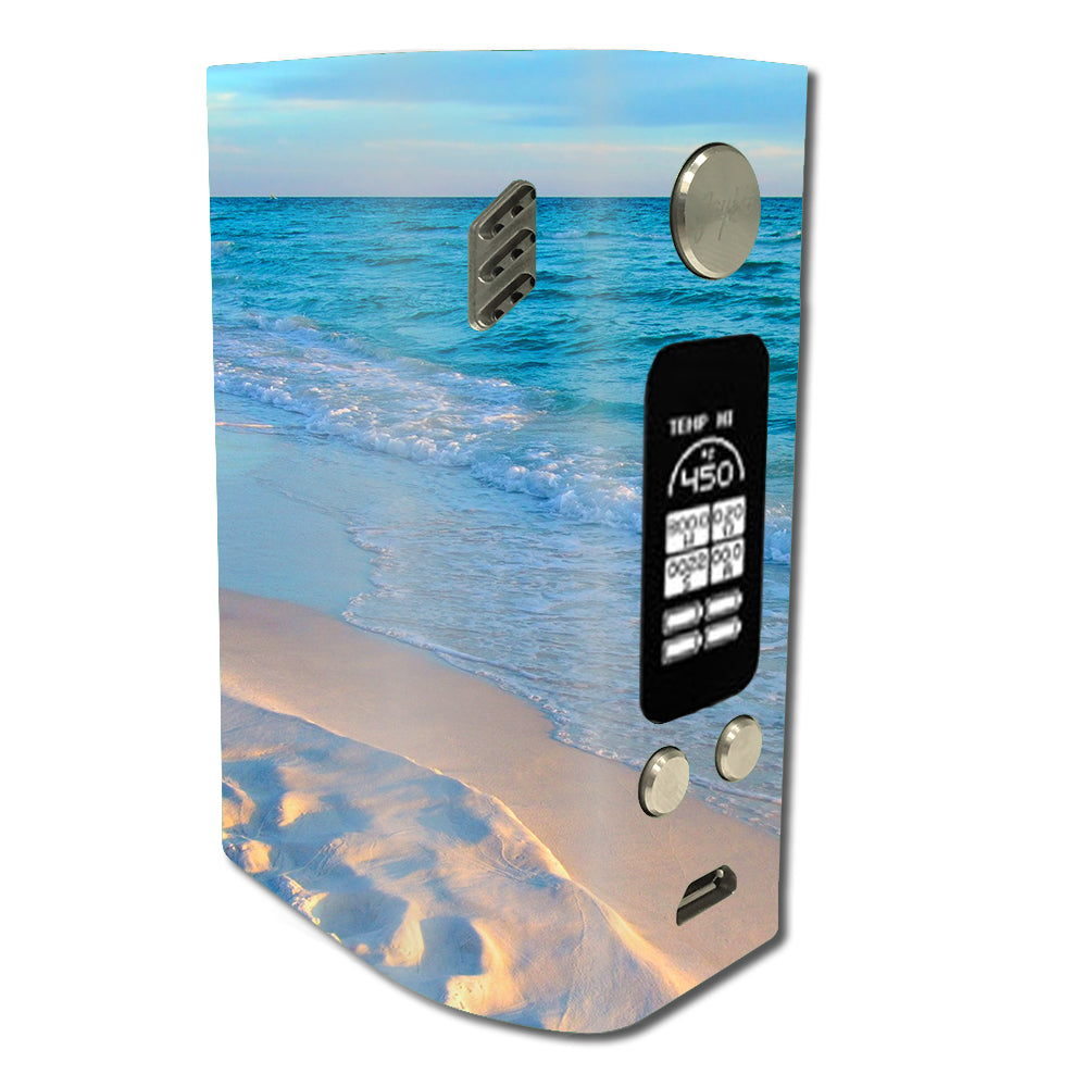  Beach White Sands Blue Water Wismec Reuleaux RX300 Skin