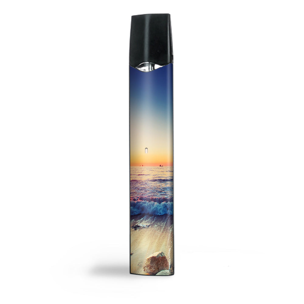  Beach Tide Water Rocks Sunset Smok Infinix Ultra Portable Skin