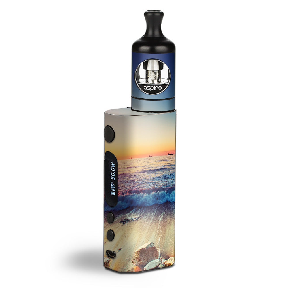  Beach Tide Water Rocks Sunset Aspire Zelos  Skin