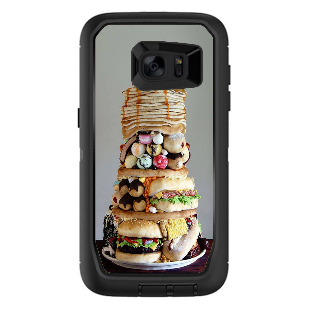  Ultimate Foodie Stack All Foods Otterbox Defender Samsung Galaxy S7 Edge Skin