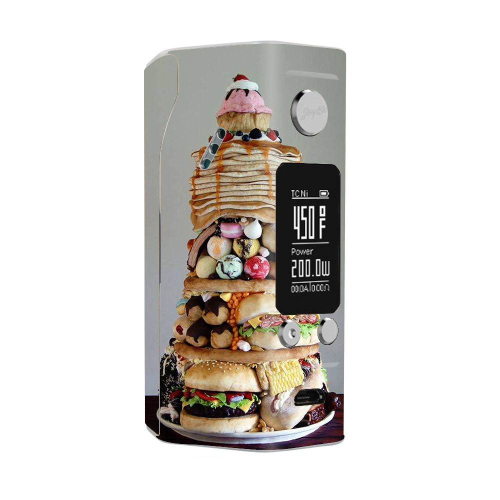  Ultimate Foodie Stack All Foods Wismec Reuleaux RX200S Skin