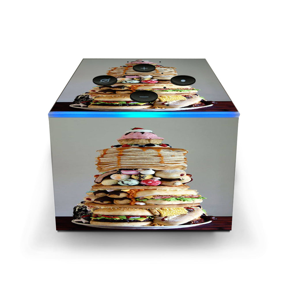  Ultimate Foodie Stack All Foods Amazon Fire TV Cube Skin