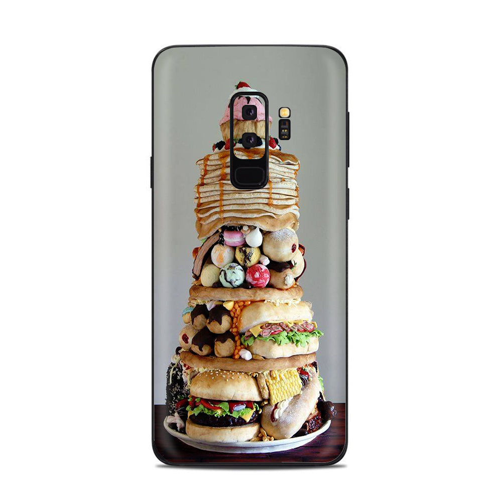  Ultimate Foodie Stack All Foods Samsung Galaxy S9 Plus Skin