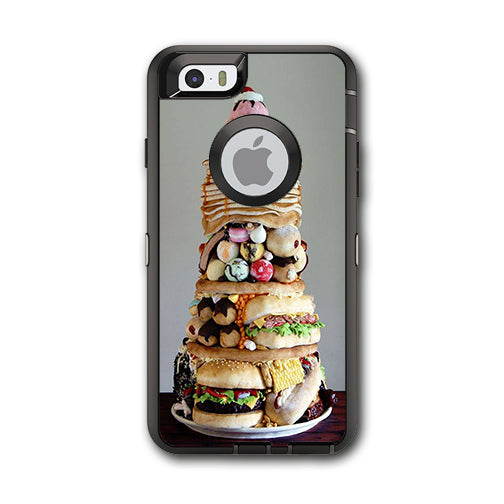  Ultimate Foodie Stack All Foods Otterbox Defender iPhone 6 Skin