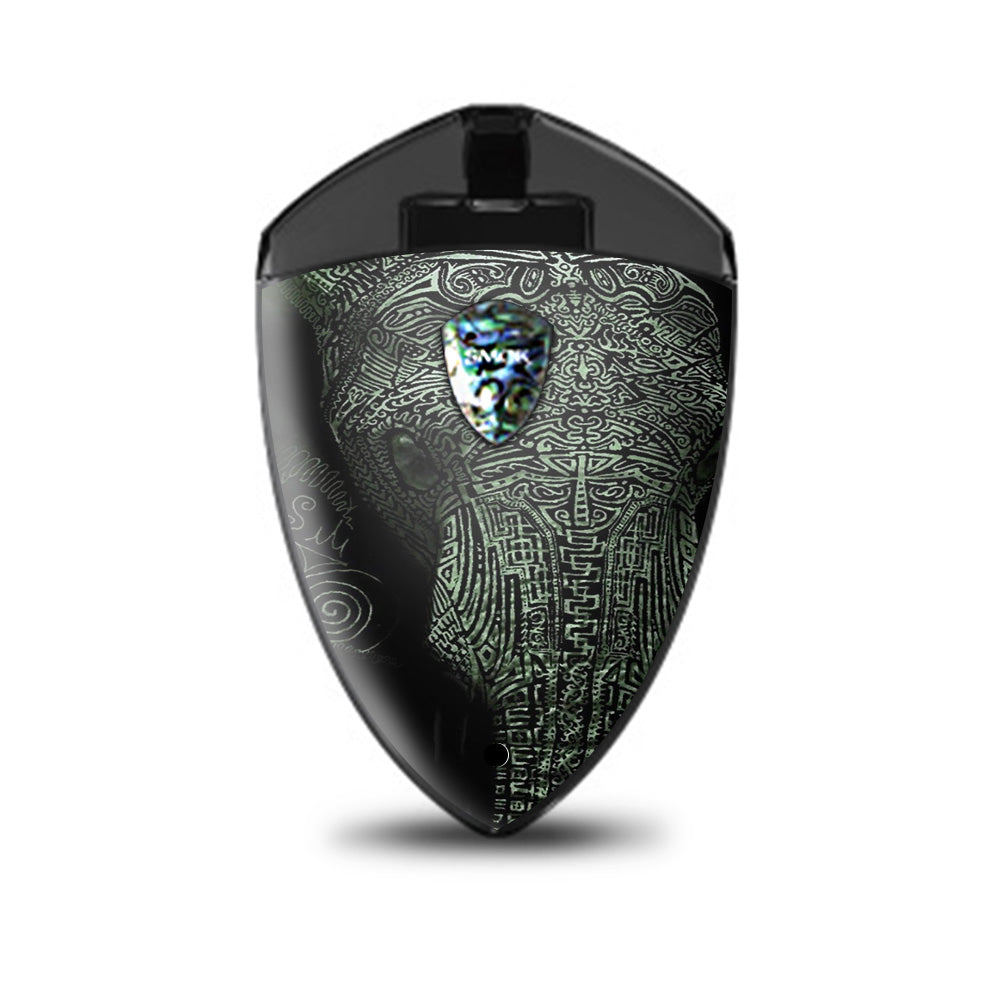  Aztec Elephant Tribal Design Smok Rolo Badge Skin
