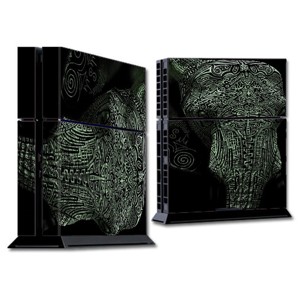  Aztec Elephant Tribal Design Sony Playstation PS4 Skin