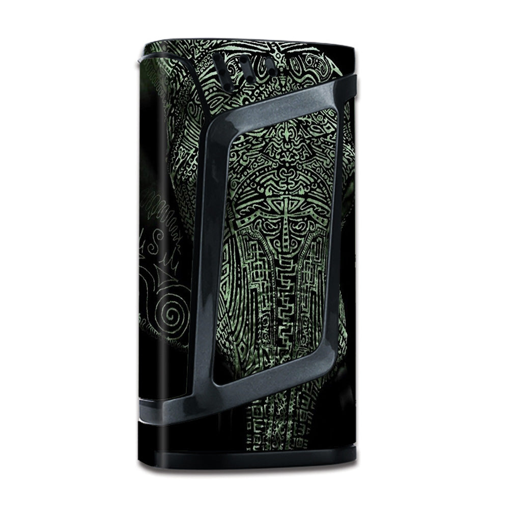 Aztec Elephant Tribal Design Smok Alien 220W Skin
