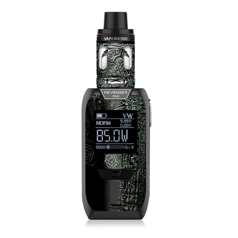  Aztec Elephant Tribal Design Vaporesso Revenger Mini 85w Skin