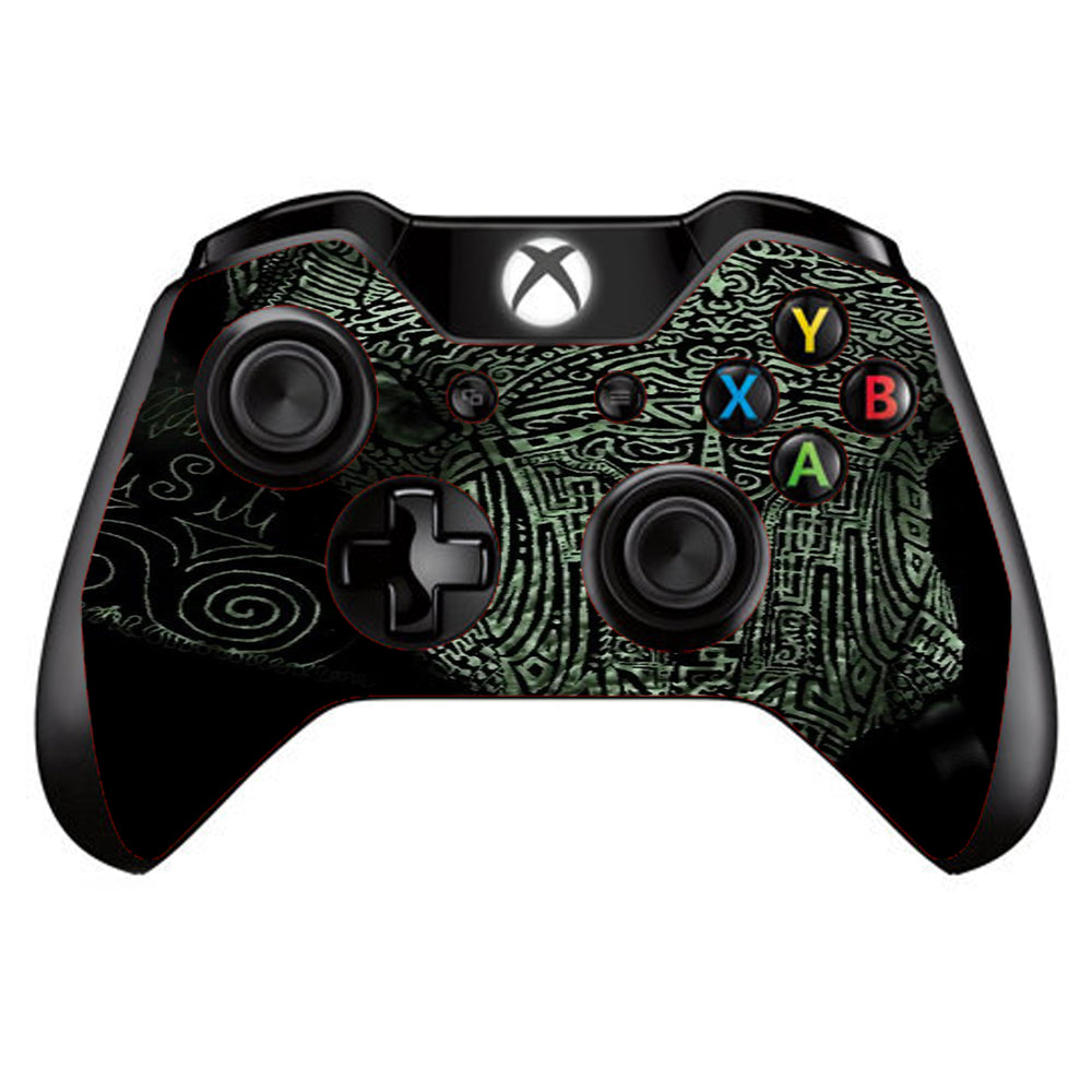  Aztec Elephant Tribal Design Microsoft Xbox One Controller Skin