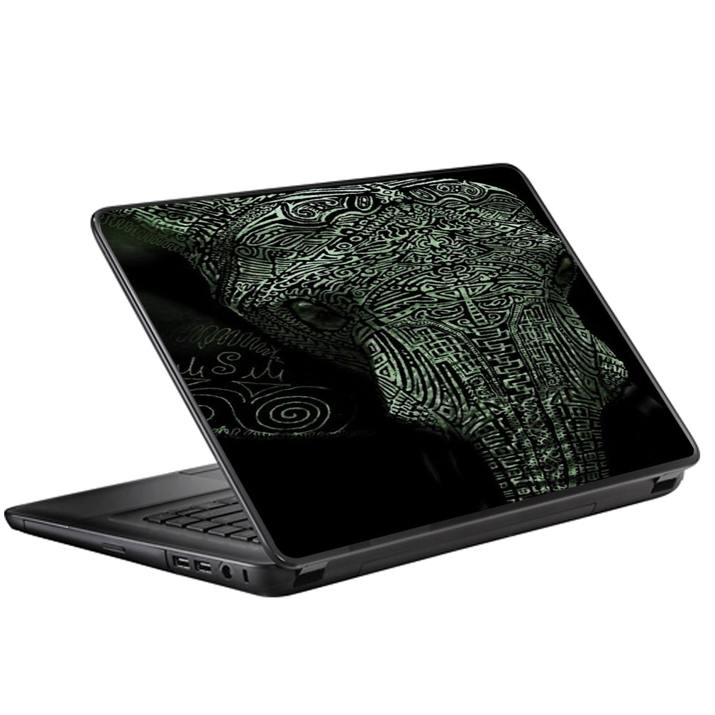  Aztec Elephant Tribal Design Universal 13 to 16 inch wide laptop Skin