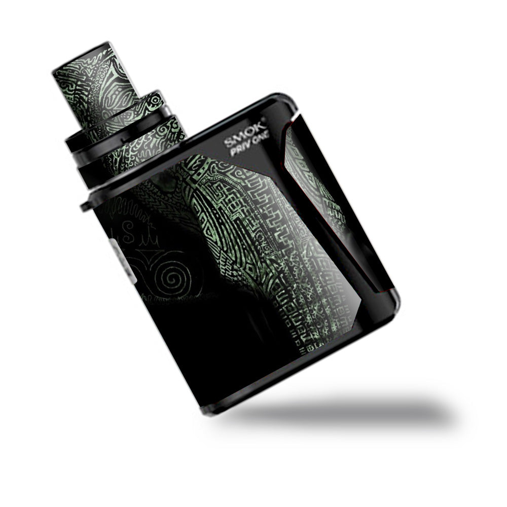  Aztec Elephant Tribal Design Smok Priv One Skin