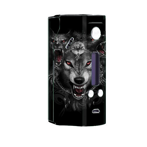  Angry Wolves Pack Howling Wismec Reuleaux RX200  Skin