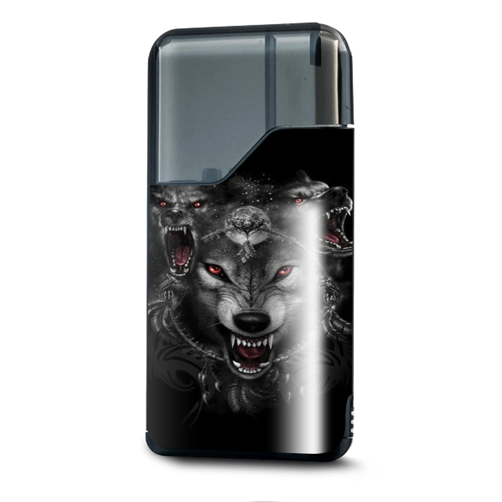  Angry Wolves Pack Howling Suorin Air Skin