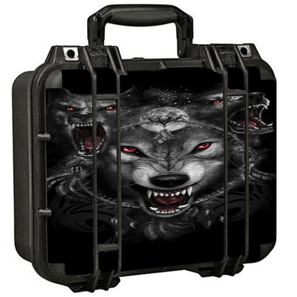 Angry Wolves Pack Howling Pelican Case 1400 Skin
