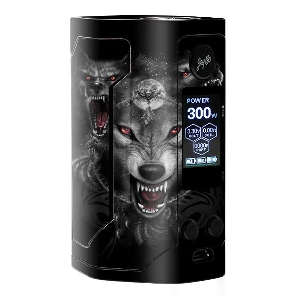  Angry Wolves Pack Howling Wismec RX Gen 3 Skin