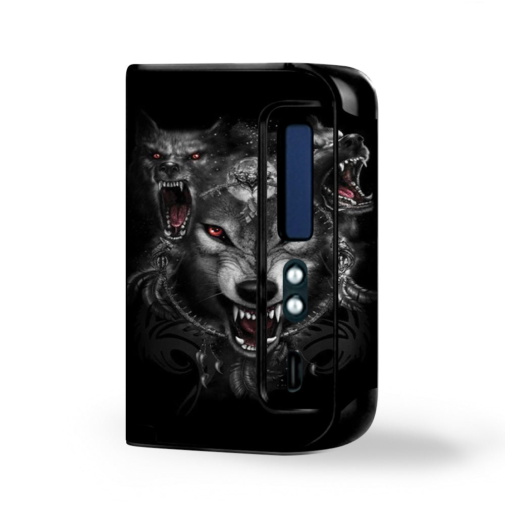  Angry Wolves Pack Howling Smok Osub King Skin