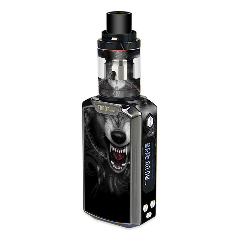  Angry Wolves Pack Howling Vaporesso  Tarot Nano Skin