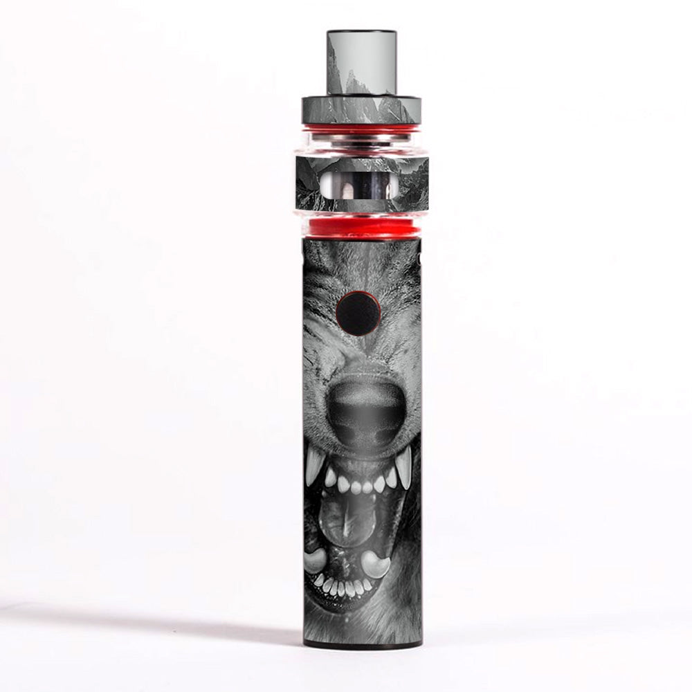  Angry Wolf Growling Mountains Smok Pen 22 Light Edition Skin