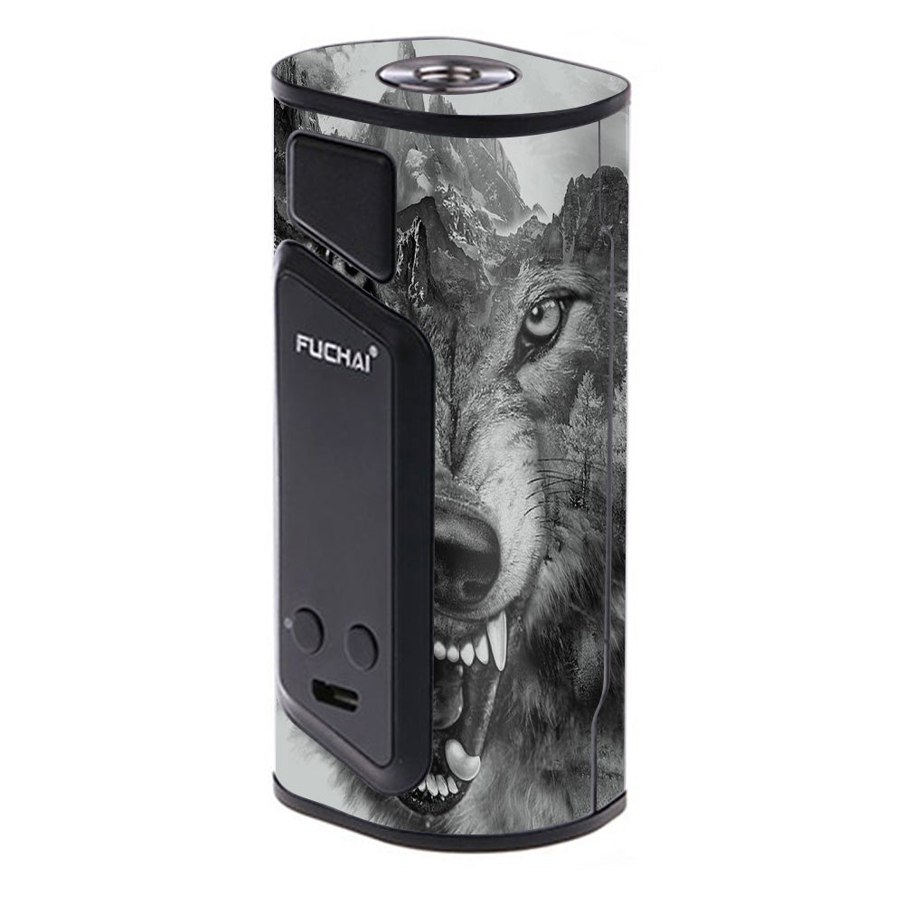  Angry Wolf Growling Mountains Sigelei Fuchai Duo-3 Skin