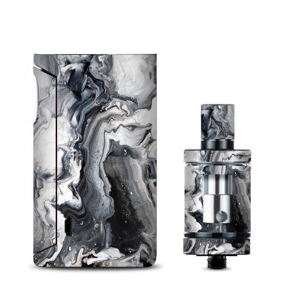  Marble White Grey Swirl Beautiful Vaporesso Drizzle Fit Skin