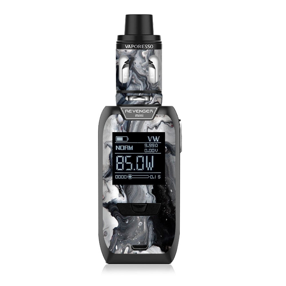  Marble White Grey Swirl Beautiful Vaporesso Revenger Mini 85w Skin