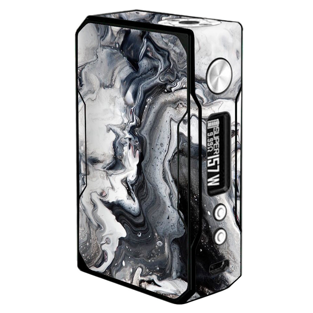Skin Decal for Voopoo Drag 157W Vape Mod / Marble White Grey Swirl Beautiful itsaskin.com Skin Decal for Voopoo Drag 157W Vape Mod / Marble White Grey Swirl Beautiful itsaskin.com