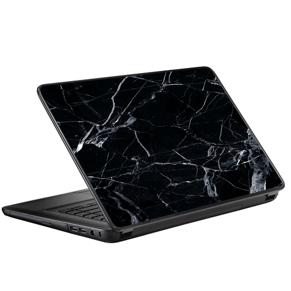  Black Marble Granite White Universal 13 to 16 inch wide laptop Skin