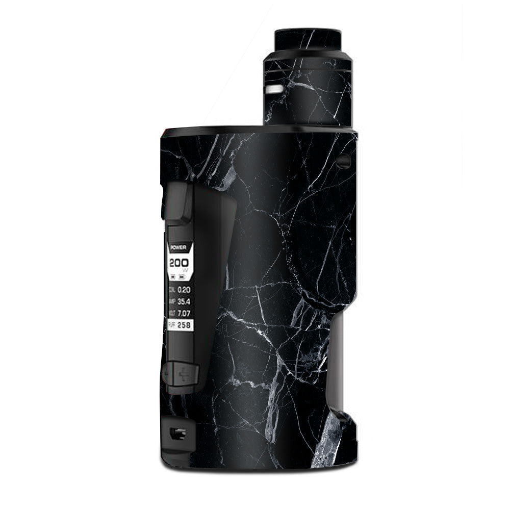  Black Marble Granite White G Box Squonk Geek Vape Skin