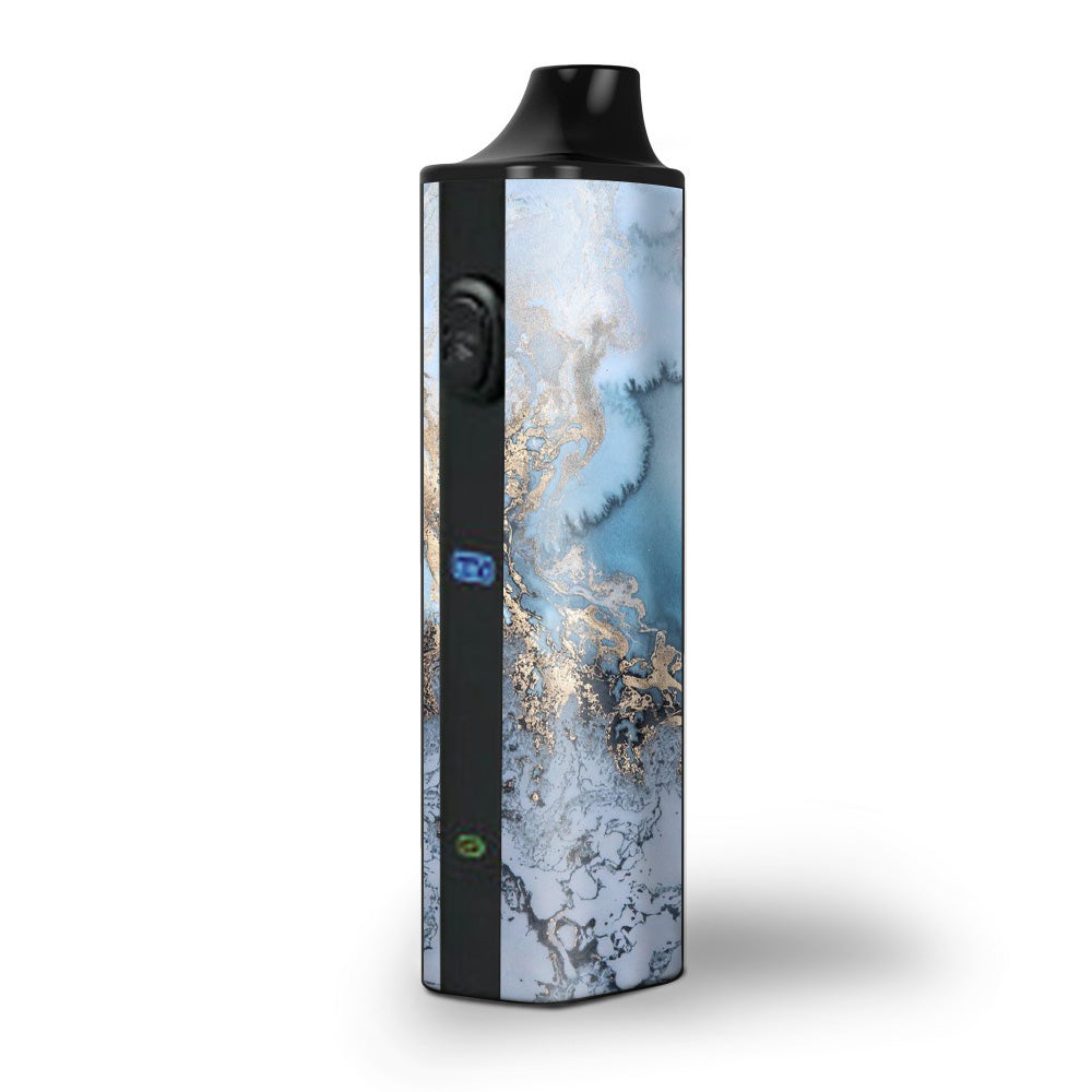  Blue Gold Grey Marble Pattern Clouds  Pulsar APX Skin