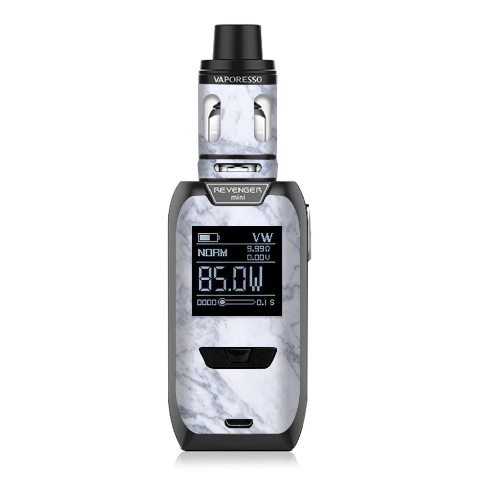  Grey White Standard Marble Vaporesso Revenger Mini 85w Skin