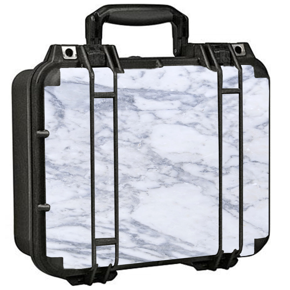  Grey White Standard Marble Pelican Case 1400 Skin
