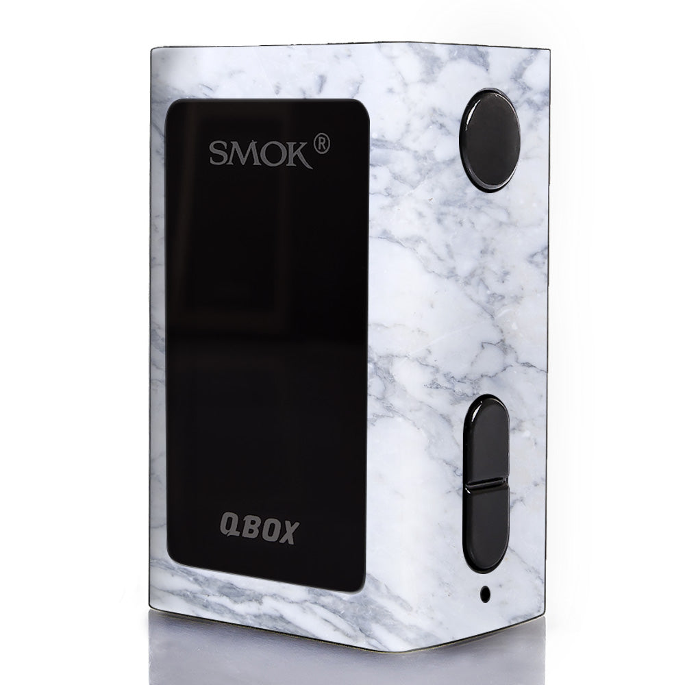  Grey White Standard Marble Smok Q-Box Skin