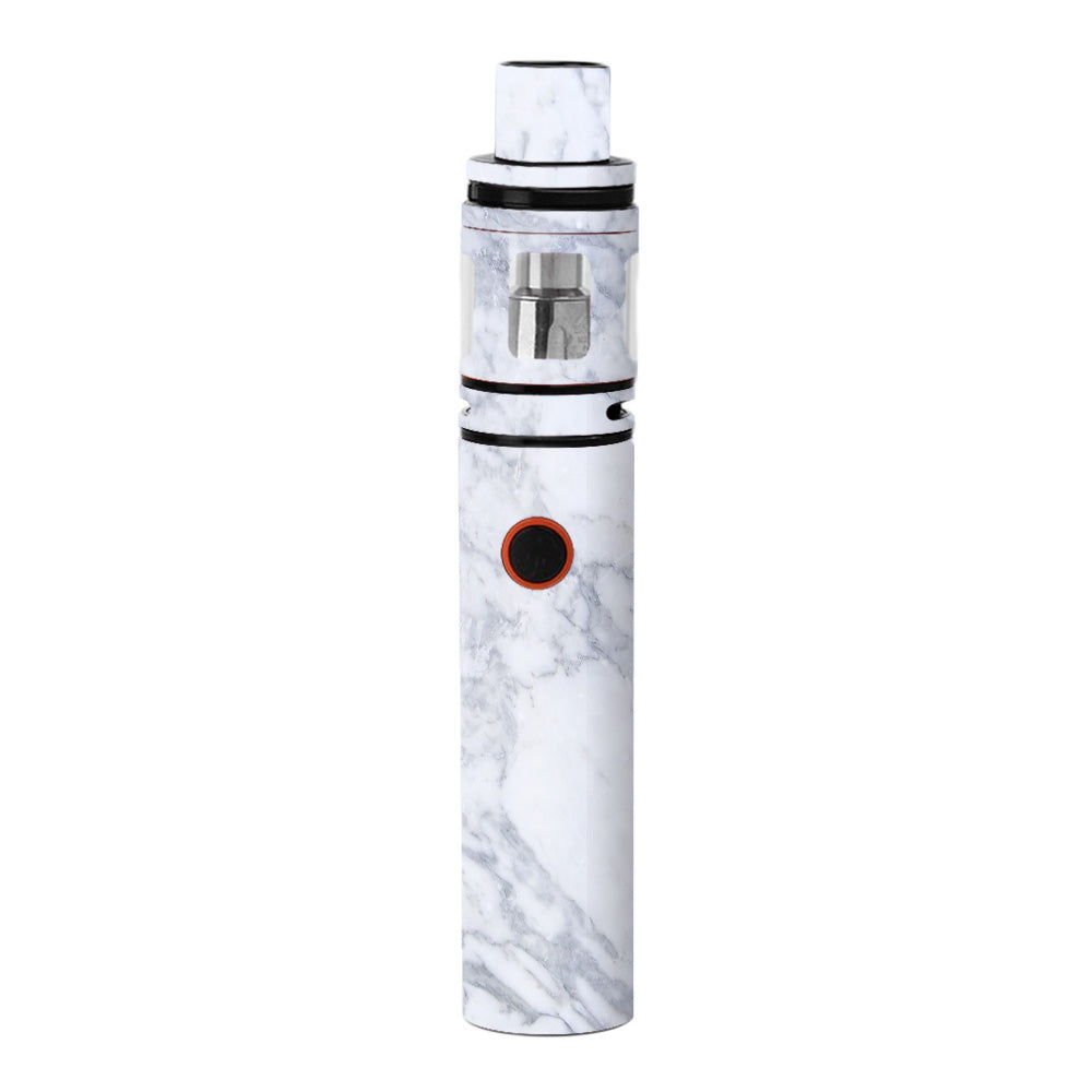  Grey White Standard Marble Smok Stick V8 Skin